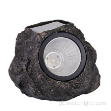 Wason Solar Rock Light Light Outdoor Garden Decorativo à prova d&#39;água LED LED Luz de pedra de jardim para caminhada Paisagem de passarelas